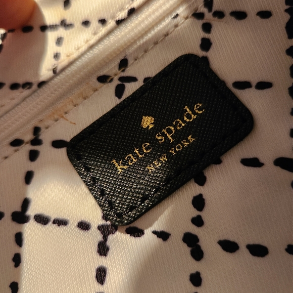Kate Spade NY Cove Street Color Block dune/black Purse NWT - Picture 2 of 13